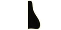 ALLPARTS PG-9817-023 Bound Black L-5 Pickguard