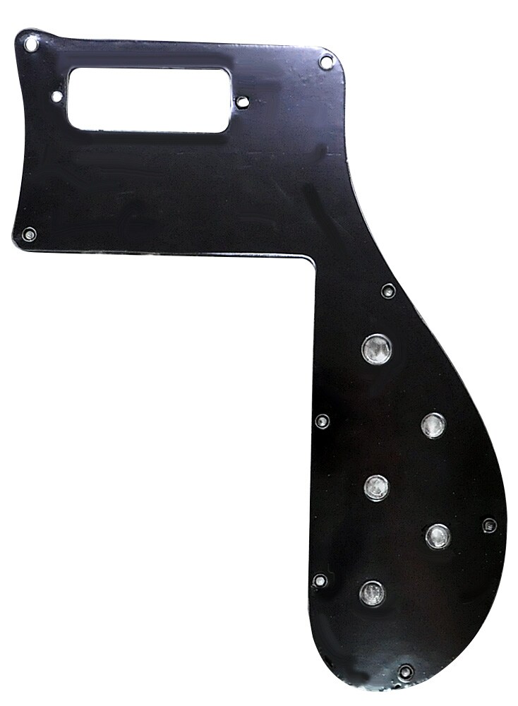 /PG-9845-023 Black Pickguard for Rickenbacker/4001