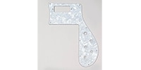 ALLPARTS PG-9845-055 White Pearloid Pickguard for Rickenbacker/4001