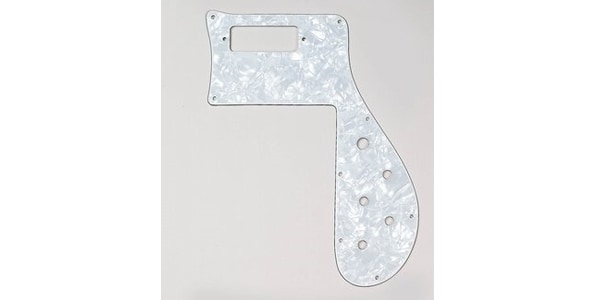 /PG-9845-055 White Pearloid Pickguard for Rickenbacker/4001