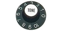 ALLPARTS PK-3242-023 Witch Hat Tone Knobs