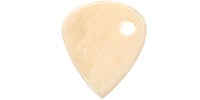 Animals Pedal Wild Picks Ram Horn Tear Drop White Side Hall Small