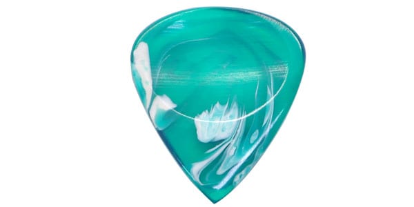 Animals Pedal ( アニマルズペダル )  / Wild Picks Resin Tear Drop Double Dent Cool Green and White