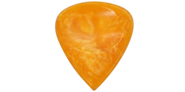 Animals Pedal / Wild Picks Resin Tear Drop Dent Deep Yellow