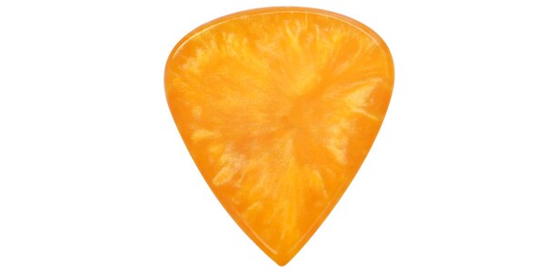Animals Pedal / Wild Picks Resin Tear Drop Dent Deep Yellow画像2