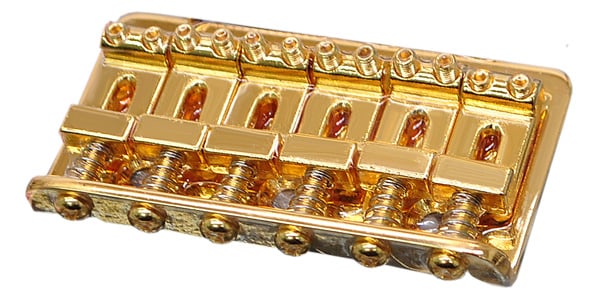 ALLPARTS / SB-0100-002 Gold Non-Tremolo Bridge