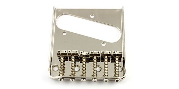 /TB-0033-001 Nickel Vintage 6 Saddle Bridge for Telecaster