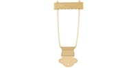  TP-0410-002 Trapeze Tailpiece Gold