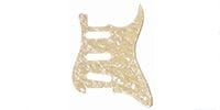 ALLPARTS PG-0552-058 Cream Pearloid Pickguard for Stratocaster