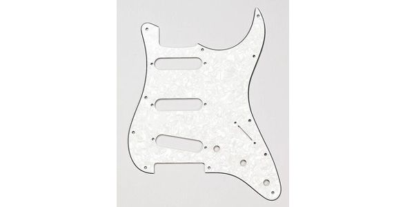 /PG-0552-065 Parchment Pearloid Pickguard for Stratocaster