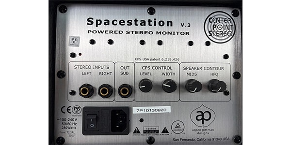 Aspen Pittman Designs ( アスペン ピットマン デザインズ )  / 【USED】Spacestation V.3　3Dステレオ・パワードスピーカー画像8