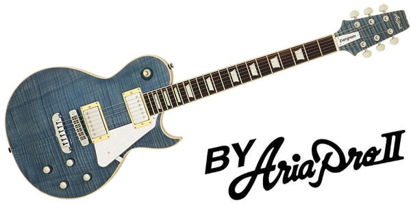 Aria Pro II PE-AE200 LRBL レスポールタイプ ローレライブルー