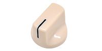 ALLPARTS JAPAN FULLTONE STYLE KNOB WHITE