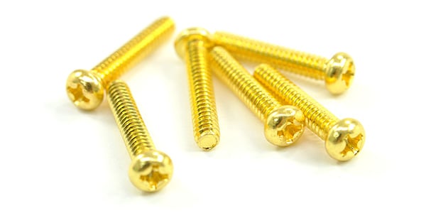 ALLPARTS JAPAN ( オールパーツジャパン )  / Screws for Single Coil inch w/SP GD(6)画像2