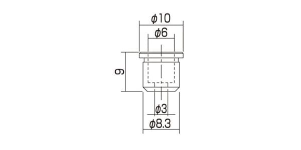 ALLPARTS / AP-0087-002 Gold String Ferrules 画像2