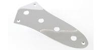 ALLPARTS AP-0640-010 Chrome Control Plate for Jazz Bass