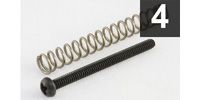 ALLPARTS / GS-0012-003 Pack of 4 Black Humbucking Screws