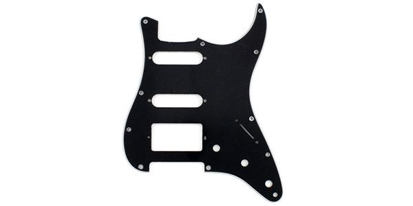 /PG-0995-033 1HB 2SC Black Pickguard for Stratocaster