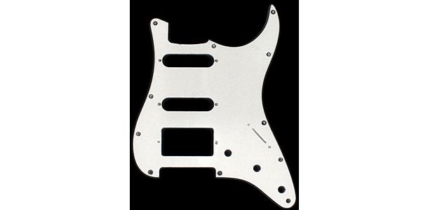 /PG-0995-035 1HB 2SC White Pickguard for Stratocaster