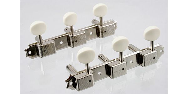 ALLPARTS / TK-0702-001 Vintage Style 3x3 Keys Nickel画像2
