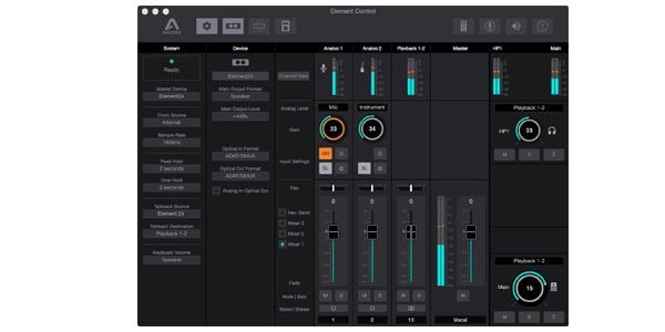 APOGEE ELEMENT 24 Thunderbolt