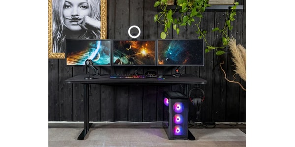 Arozzi ( アロッツィ )  / Arena Gaming Desk - WHITE PBK画像7