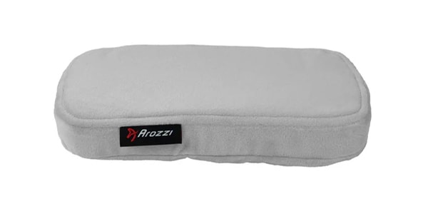 Arozzi / Memory Foam Armrest Pads - Gray画像2