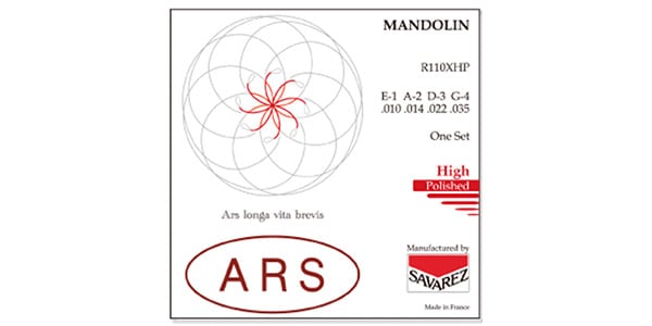 ARS ( アルス )  / アルス マンドリン弦 セット ハイポリッシュ R110XHP