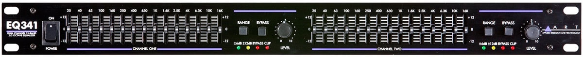 ART/EQ341　ステレオ15バンド・グラフィックイコライザー