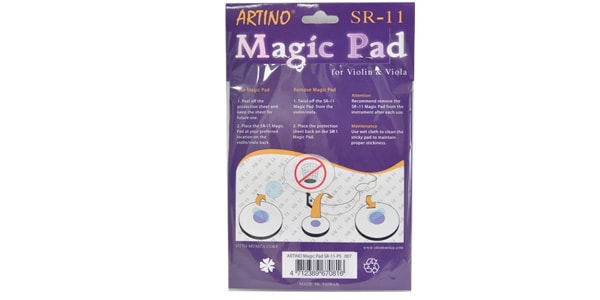 Artino ( アルティノ ) 子ども用バイオリン肩当て MAGIC PAD SR-11 丸型7cm | サウンドハウス