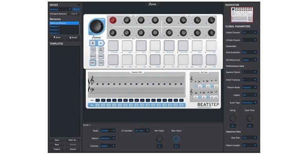 BEATSTEP Arturia アートリアMIDIコントローラー&シーケンサー