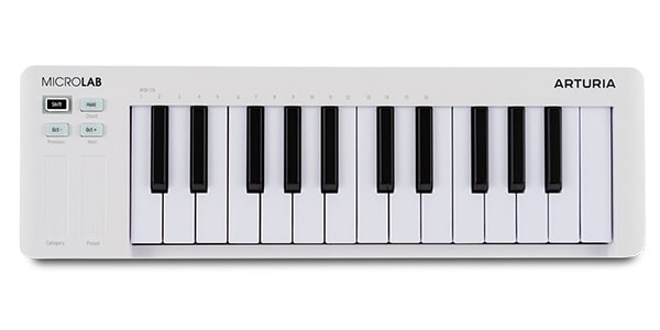 ARTURIA / MicroLab MK3 WH　MIDIキーボード