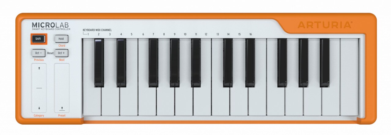 ARTURIA/MICROLAB ORANGE MIDIキーボード