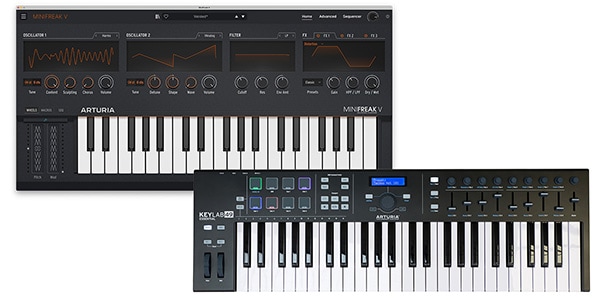ARTURIA ( アートリア )  / MINIFREAK V 【KEYLAB ESSENTIAL 49 BK バンドルセット】