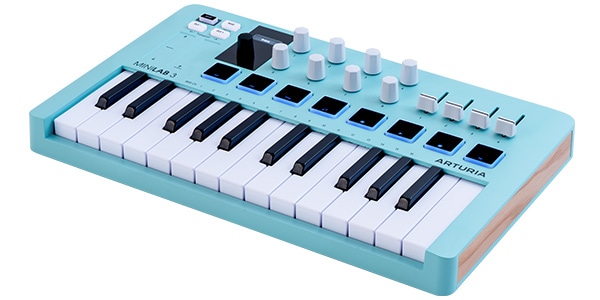 ARTURIA ( アートリア )  / MINILAB3 AQ アクアマリン 限定カラー MIDIキーボード画像2