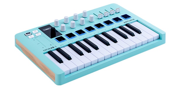 ARTURIA ( アートリア )  / MINILAB3 AQ アクアマリン 限定カラー MIDIキーボード画像3