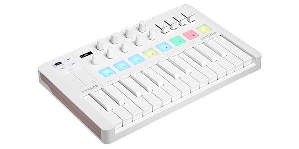 ARTURIA / MiniLab 3 ALPINE WHITE MIDI Keyboard画像2