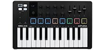 ARTURIA / 	MiniLab 3 Black MIDI Keyboard and Pad Controller