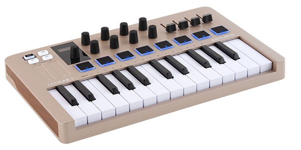 ARTURIA ( アートリア )  / MINILAB 3 CHAMPAGNE 限定カラー MIDIキーボード画像3
