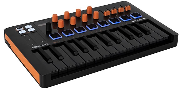 ARTURIA / MiniLab 3 ORANGE MIDI キーボード＆パッド・コントローラー画像2