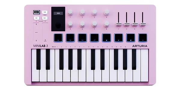 ARTURIA ( アートリア )  / MINILAB3 RQ ローズクオーツ 限定カラー MIDIキーボード