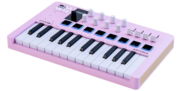 ARTURIA ( アートリア )  / MINILAB3 RQ ローズクオーツ 限定カラー MIDIキーボード画像2