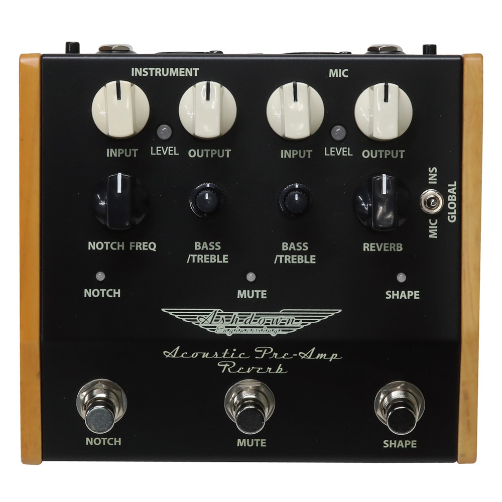 ASHDOWN/Woodsman Acoustic Pre-amp Reverb Pedal