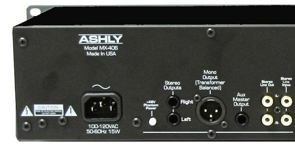 ASHLY / MX-406 画像3