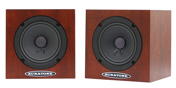 5C Super Sound Cube Pair woodgrain