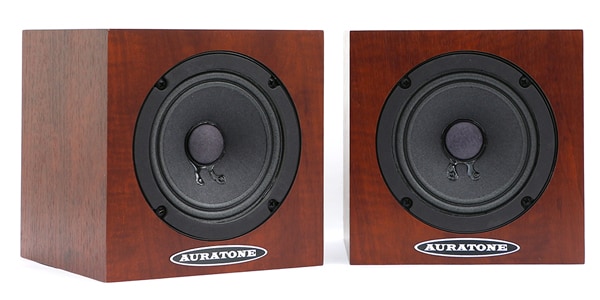 5C Super Sound Cube Pair woodgrain