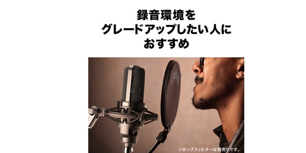 audio technica オーディオテクニカ AT4040 コンデンサーマイク 送料無料 サウンドハウス