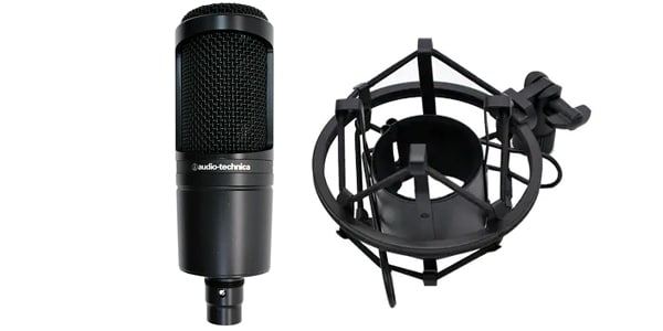 audio technica AT2020 MS40ショックマウントセット 送料無料 | Sound 