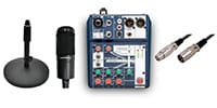 audio technica / AT2020　Notepad-5　配信セット