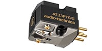 audio technica AT33PTG/II デュアルムービングコイルステレオカートリッジ